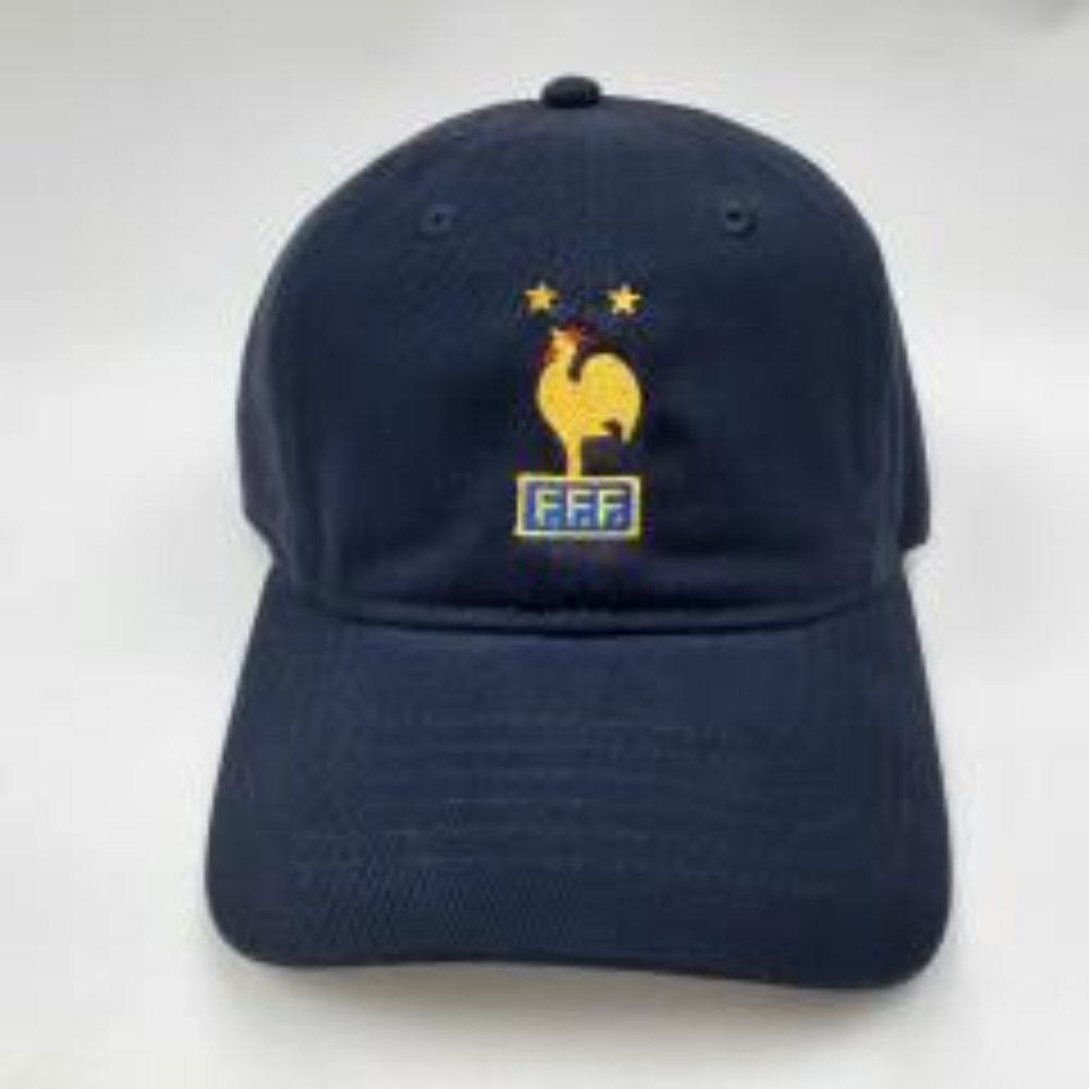 France National Soccer Team World Cup Embroidered Snapback Hat Cap Relaxed